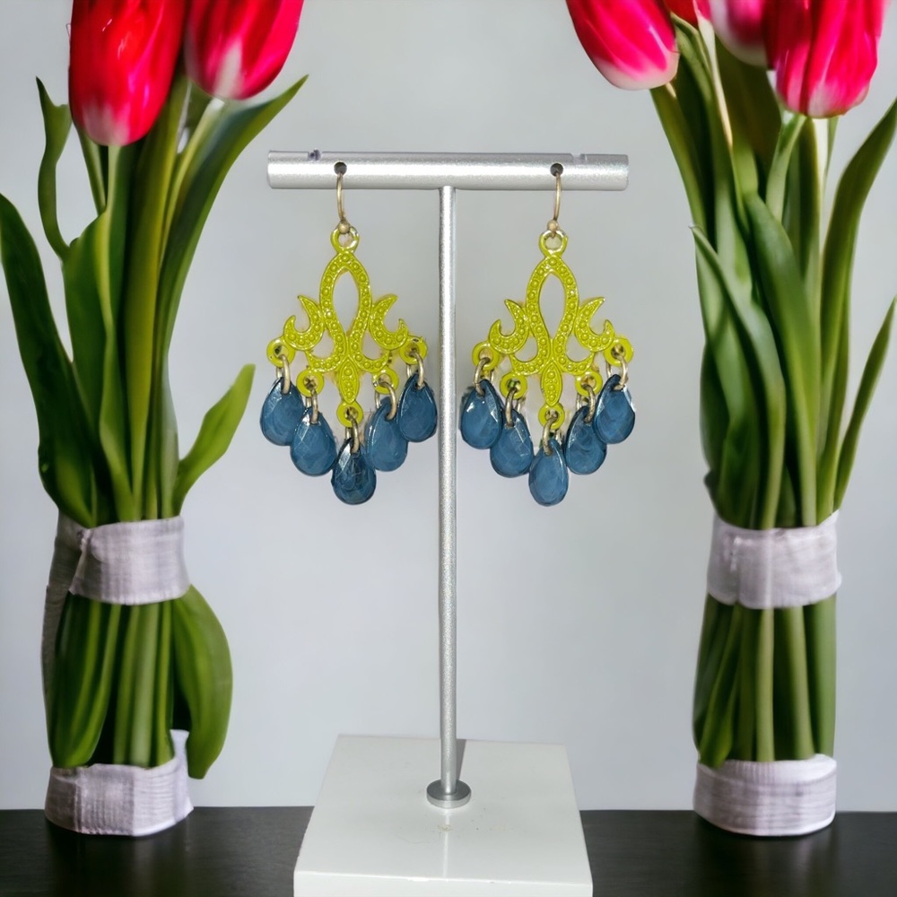 Boho/Retro chandelier earrings